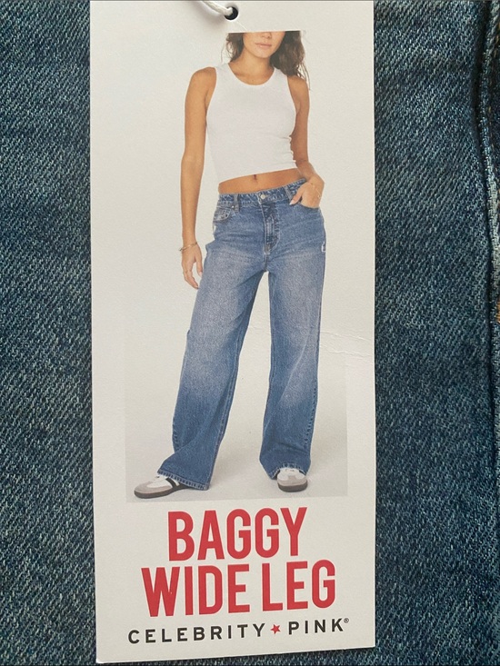 Celebrity Pink Denim - Celebrity pink NWT baggy wide leg jeans XXS